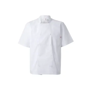 Tunica de bucatar cu maneca scurta 432 Velilla-White-07-44