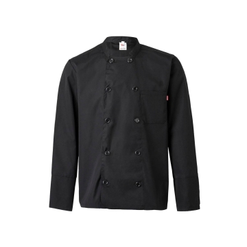 Tunică de bucătar cu mânecă lungă 434 Velilla -Black-00-44
