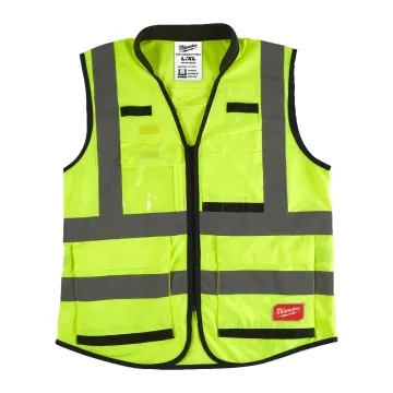 Vesta protectie reflectorizanta Premium Milwaukee-Galben Fluorescent-S/M 4932471895