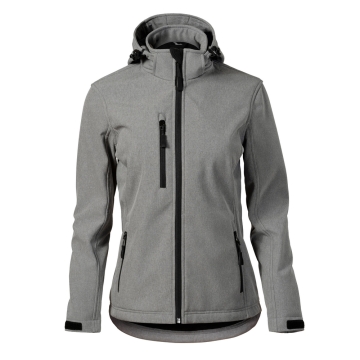 Jacheta dama softshell Performance 521 Malfini-Gri inchis-12-XS