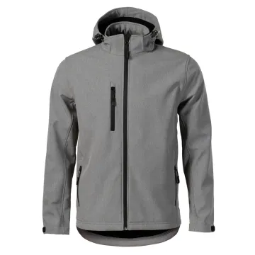 Jacheta barbati softshell Performance 522 Malfini-Gri inchis-12-M