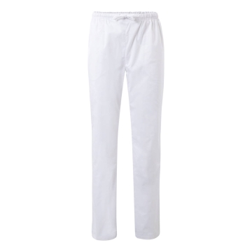 Pantaloni medicali unisex elastici 533006S Velila-White-07-XS