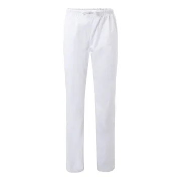 Pantaloni medicali unisex elastici 533006S Velila-White-07-XS