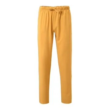 Pantaloni medicali unisex cu protectie antibacteriana si material hidrofug 533007 Velilla-Mustard-21-XS