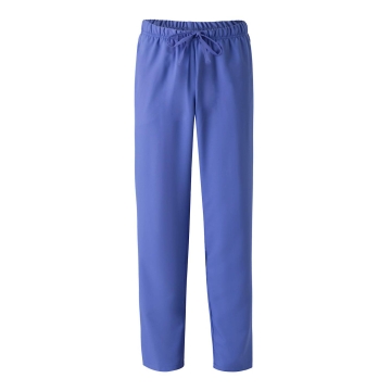 Pantaloni medicali unisex cu protectie antibacteriana si material hidrofug 533007 Velilla-Persian Blue-31-XS