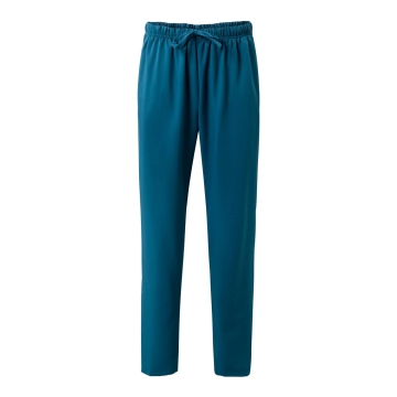 Pantaloni medicali unisex cu protectie antibacteriana si material hidrofug 533007 Velilla-Ocean Blue-39-XS