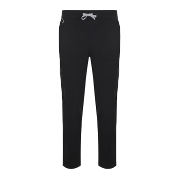 Pantaloni medicali unisex Atlas PureStretch ,cu croiala dreapta, material hidrofug si protectie antibacteriana 533020S Velilla -Black-00-XS