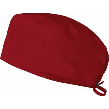Bonetă medicală elastică unisex 534006S Velilla-Red-12