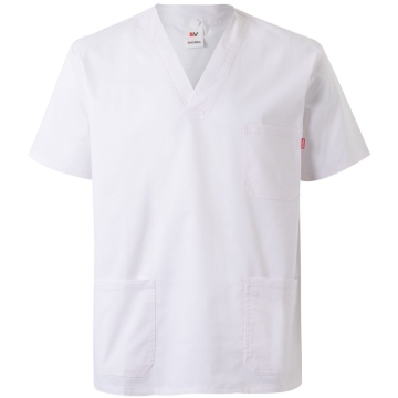 Bluza medicala elastica unisex  535206S Velilla-White-07-XS