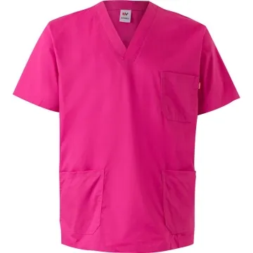 Bluza medicala elastica unisex  535206S Velilla-Magenta-37-XS