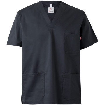 Bluza medicala elastica unisex  535206S Velilla-Dark Grey-42-XS