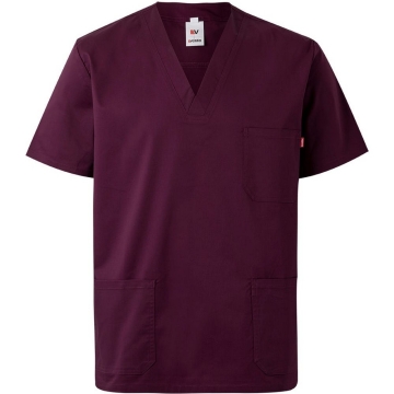 Bluza medicala elastica unisex  535206S Velilla-Aubergine-68-XS