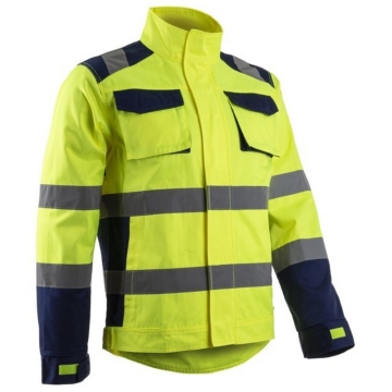 Jacheta de lucru reflectorizanta Hibana Converguard-Galben Fluorescent-S