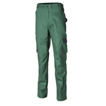 Pantaloni de lucru tercot Coverguard-Verde/negru-S