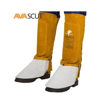 Jambiere din piele pentru sudori Weldas Renania B923 