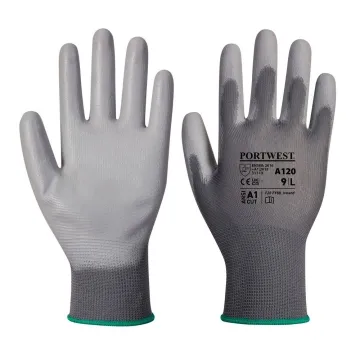 Manusi protectie PU Palm A120 Portwest-Gri-XS