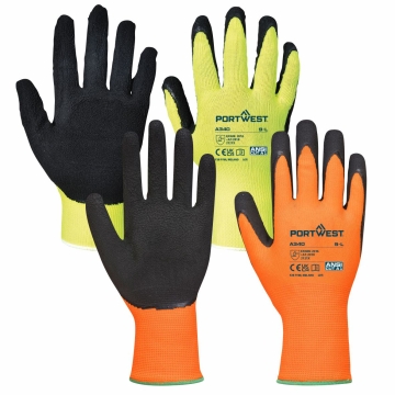 Manusi de protectie impregnate cu spuma de latex A340 Portwest