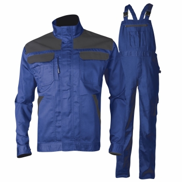 Costum salopeta cu pieptar TECHNICITY Coveguard-Albastru/Negru-S