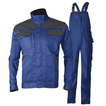 Costum salopeta cu pieptar TECHNICITY Coveguard-Albastru/Negru-S