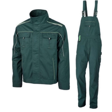Costum salopeta cu pieptar ANDURA 2B20/2B21 Renania-Verde-XS