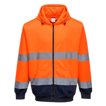 Hanorac reflectorizant bicolor B317 Portwest-Portocaliu/Navy-S