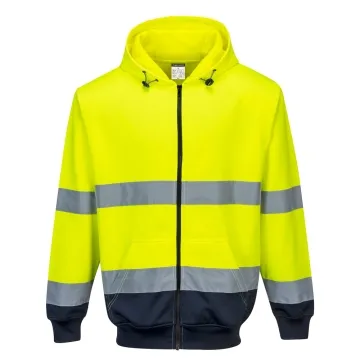 Hanorac reflectorizant bicolor B317 Portwest-Galben/Navy-S