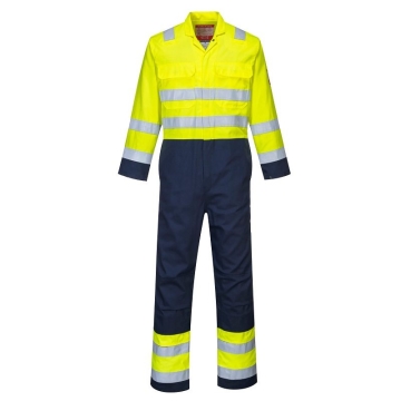 Combinezon de protectie antistatic Bizweld Hi-Vis BIZ7 Portwest