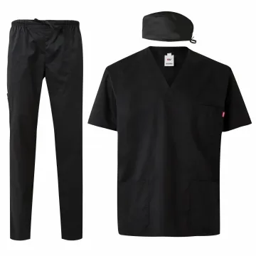 Costum medical unisex elastic 534006S/535206S/533006S Velilla-Black-00-XS