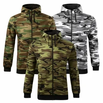 Hanorac barbati Camo Zipper C19 Malfini