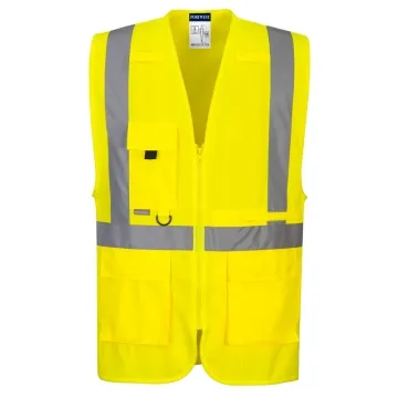 Vesta reflectorizanta Hi-Vis Executive C357 Portwest-Galben-S