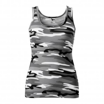 Tricou dama Camo Triumph  C36 Malfini-Camuflaj gri-32-XS