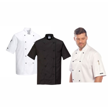 Tunica bucatar Kent Chefs S/S C734 Portwest