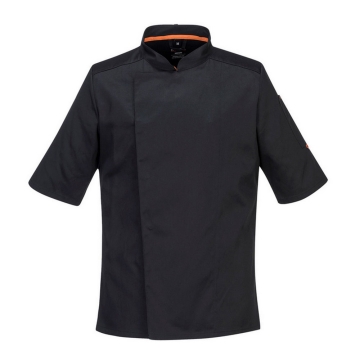  Jacheta bucatar MeshAir S/S C738  Portwest-Negru-S