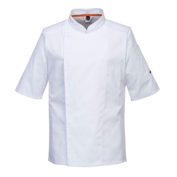  Jacheta bucatar MeshAir S/S C738  Portwest-Alb-S