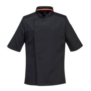 Jacheta bucatar Mesh Air Pro C746 Portwest-Negru-S