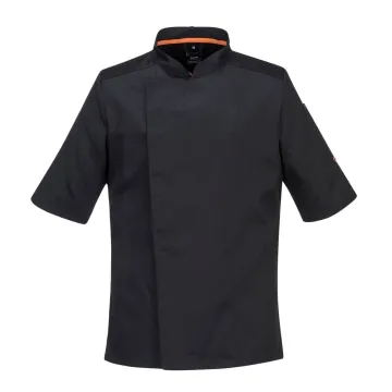 Jacheta bucatar Mesh Air Pro C746 Portwest-Negru-S