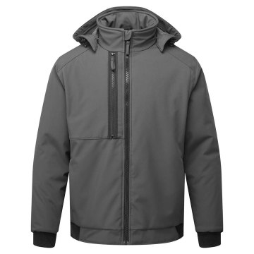 Jacheta Eco softshell CD874 Portwest-Gri metalic-S