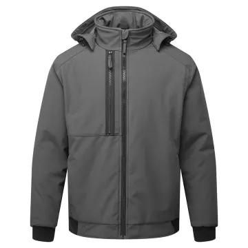 Jacheta Eco softshell CD874 Portwest-Gri metalic-S