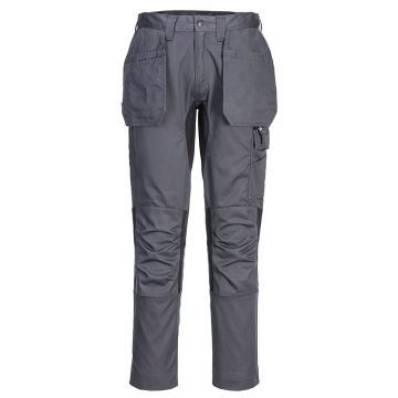 Pantaloni de lucru elastici si confortabili Stretch Holster CD883 Portwest-Gri metalic-36 - XS - 28 inch