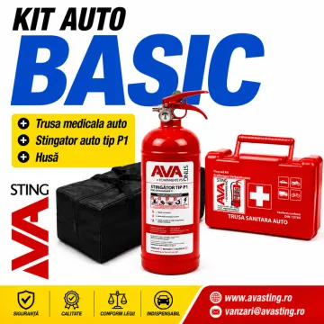 Kit auto Basic CE - Stingator auto P1 + Trusa sanitara auto 