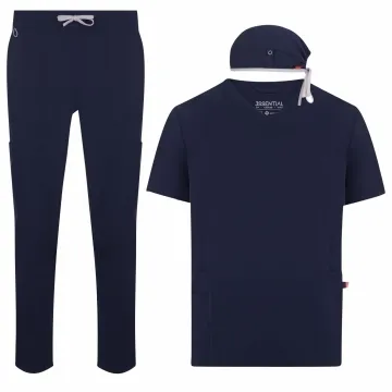 Costum medical unisex PureStretch protectie antibacteriana si material hidrofug 534020S/535220S/533020S Velilla-Midnight Blue-72-XS