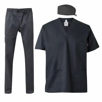 Costum medical unisex elastic 534006S/535206S/533006S Velilla-Dark Grey-42-XS