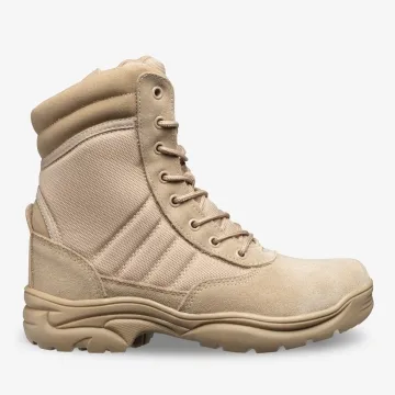 Bocanci de protectie militari bej DUNE OB - Safety Jogger
