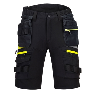 Pantaloni de lucru scurti si confortabili DX444 Portwest-Negru-34 - XS - 26 inch