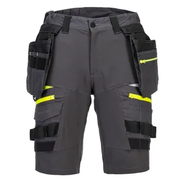 Pantaloni de lucru scurti si confortabili DX444 Portwest-Gri-34 - XS - 26 inch