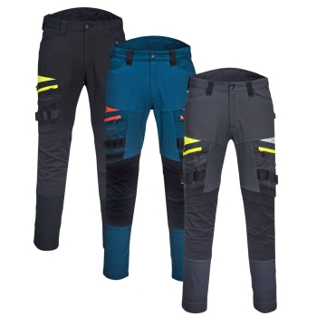 Pantaloni de lucru confortabili cu benzi reflectorizantre DX449 Portwest