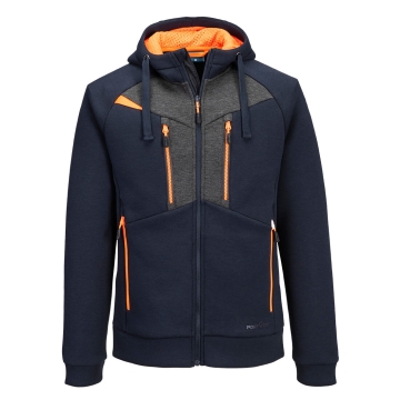Hanorac barbati cu gluga si fermoar gama premium DX472 Portwest-Dark Navy-S