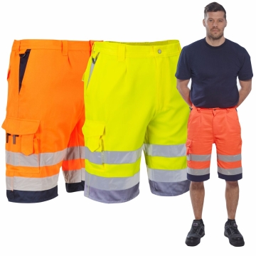 Pantaloni scurti reflectorizanti Hi-Vis E043 Portwest