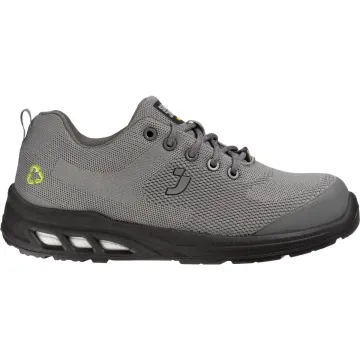 Pantofi sport de protectie ECOFITZ  LOW S1P SR ESD CI FO Safety Jogger-Gri-35