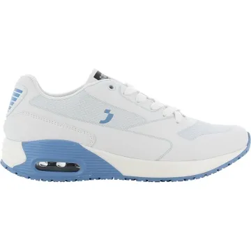 Pantofi sport de protectie pentru dama Ela 01 ESD SRC Safety Jogger -Alb/Blue-35